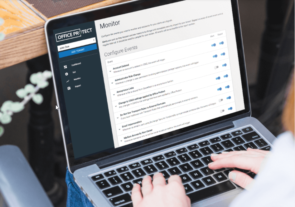 screenshot of Office Protect